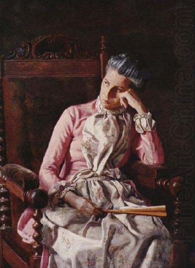 Thomas Eakins Miss Amelia C. Van Buren china oil painting image